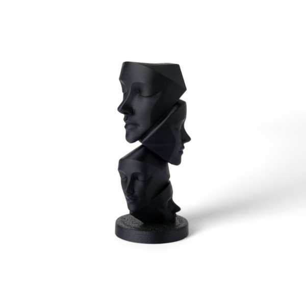 Surreal Faces Sculpture