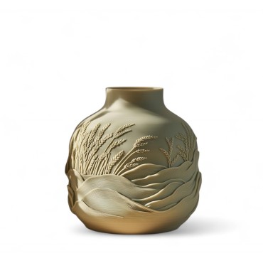 Wheatfield Vase 3d...