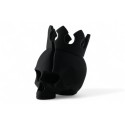 Crowned Skull Sculpture