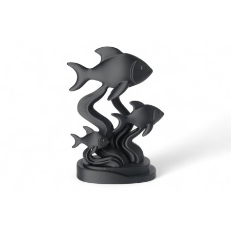 Stylish Fish Sculptu...